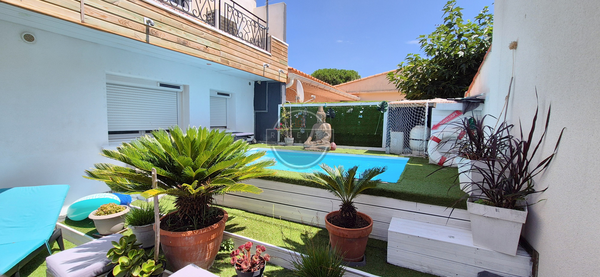 Maison de 124 M2 avec piscine privative à vendre au Grau d'Agde