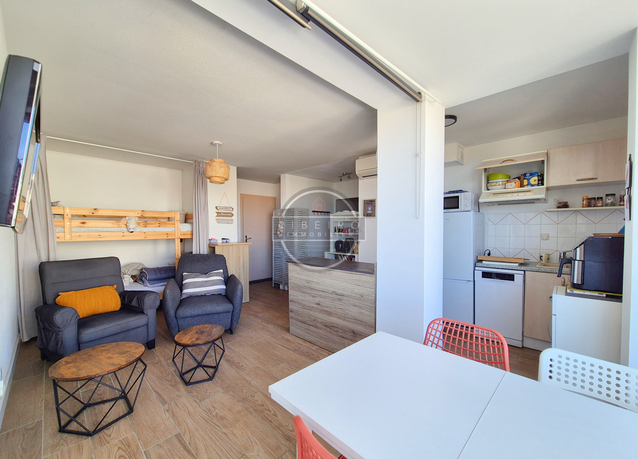 Bel appartement vue mer à vendre au Cap d'Agde (Rochelongue)