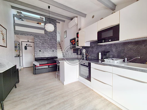Superbe appartement, avec chambre en mezzanine, à vendre au Grau d'Agde