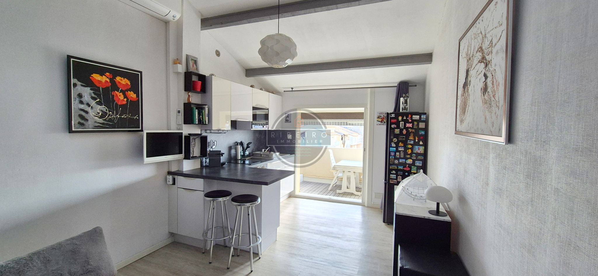 Superbe appartement, avec chambre en mezzanine, à vendre au Grau d'Agde