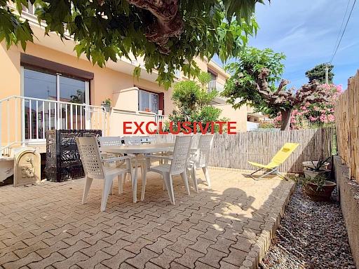 APPARTEMENT T3 — REZ-DE-CHAUSSÉE — TERRASSE PRIVATIVE 40 M2 —