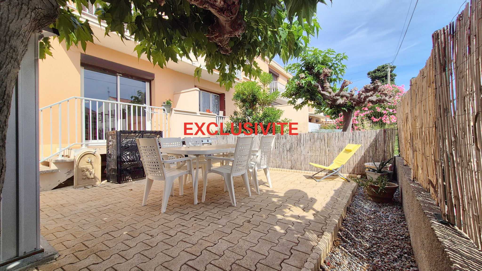 APPARTEMENT T3 — REZ-DE-CHAUSSÉE — TERRASSE PRIVATIVE 40 M2 —