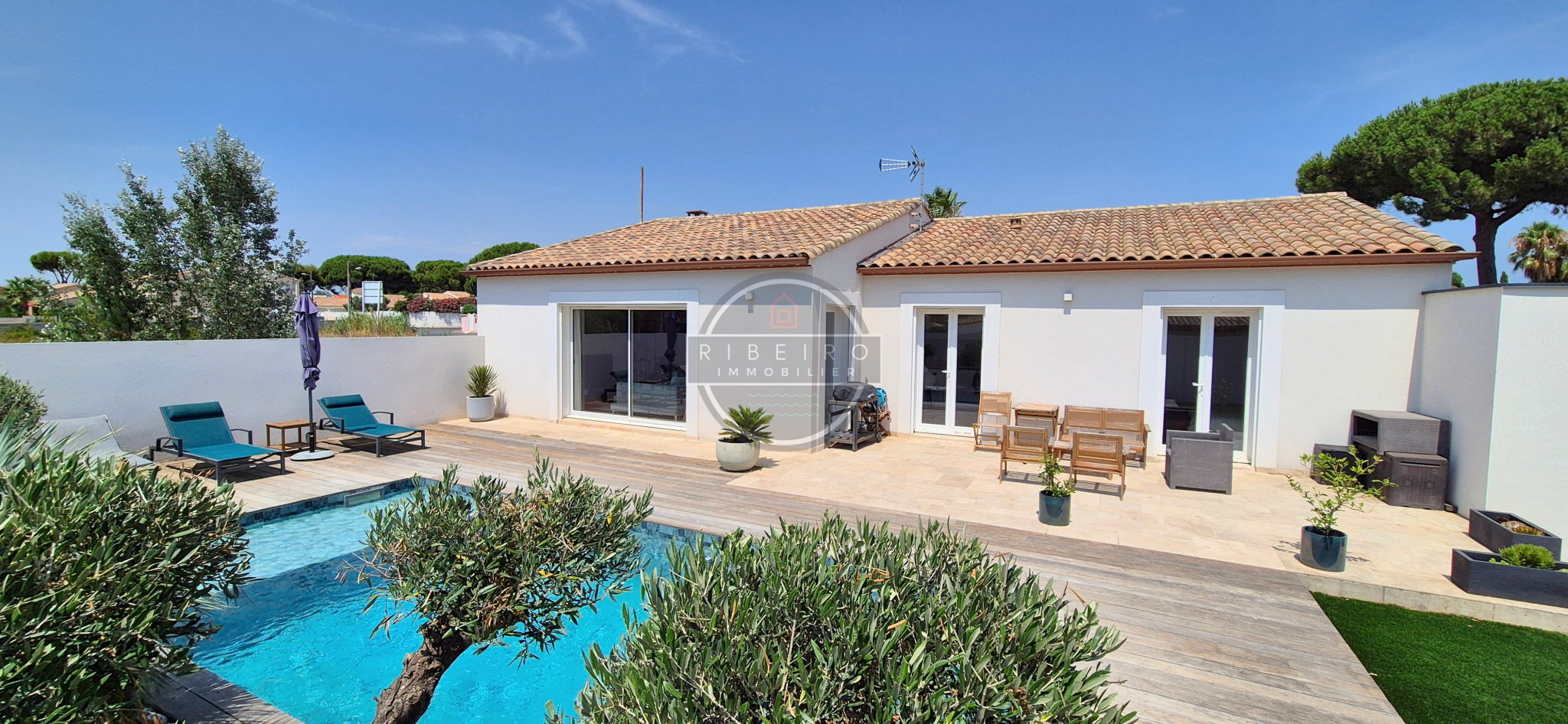 Villa plain-pied à vendre au Grau d'Agde