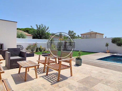 Villa plain-pied à vendre au Grau d'Agde